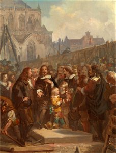 SA 5025-Anno 1648. De eerste steenlegging van het Amsterdamse stadhuis