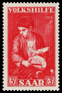 Saar 1954 354 Bartolomé Esteban Murillo - Gassenbub mit Melone