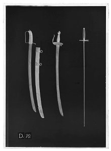 Sabel, Tyskland ca 1800 - Livrustkammaren - 60810-negative