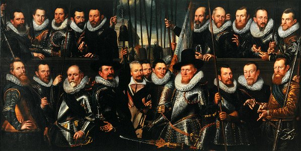SA 7258-Schutters van de compagnie van kapitein Arent ten Grootenhuys en luitenant Jacob Floriszn Cloeck