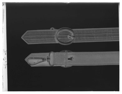Sabelkoppel modell 1859 till bigesch - Livrustkammaren - 53965-negative