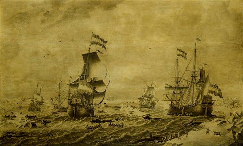 SA 29234-De walvisvloot van de Amsterdamse reder Gerrit Doornekroon