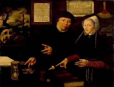 SA 84-Vermeend portret van Egbert Gerbrantsz en zijn vrouw-Koopmansechtpaar
