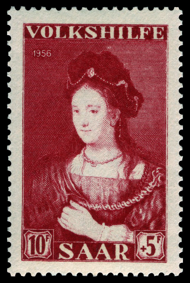 Saar 1956 377 Rembrandt - Saskia