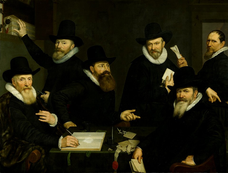 SA 7436-De regenten van het Oude Mannen- en Vrouwengasthuis