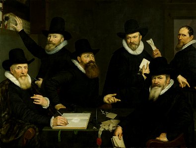 SA 7436-De regenten van het Oude Mannen- en Vrouwengasthuis