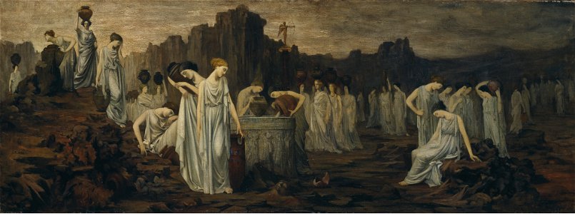 Fernand Sabatté - The daughters of Danaus (c.1900)
