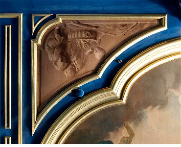 SA 38089.4-Zijstuk van plafond de dageraad en de jaargetijden
