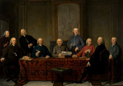 SA 999-De overlieden van het Groot-Kramersgilde-Acht overlieden en de gildeknecht van het Groot-Kramersgilde-Regenten van het huiszittenhuis