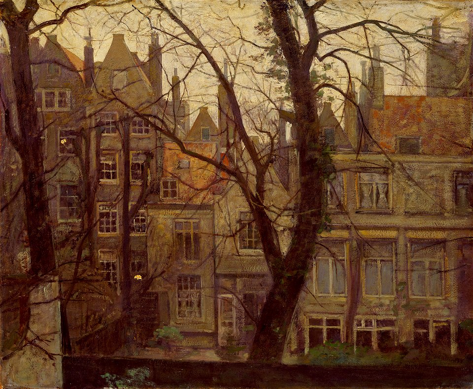 SA 41156-Uitzicht vanuit het atelier Keizersgracht 327, Amsterdam