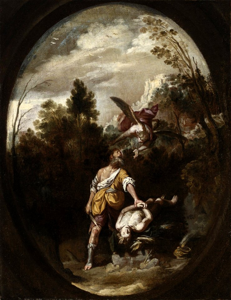 Sacrificio de Isaac - Antonio del Castillo y Saavedra