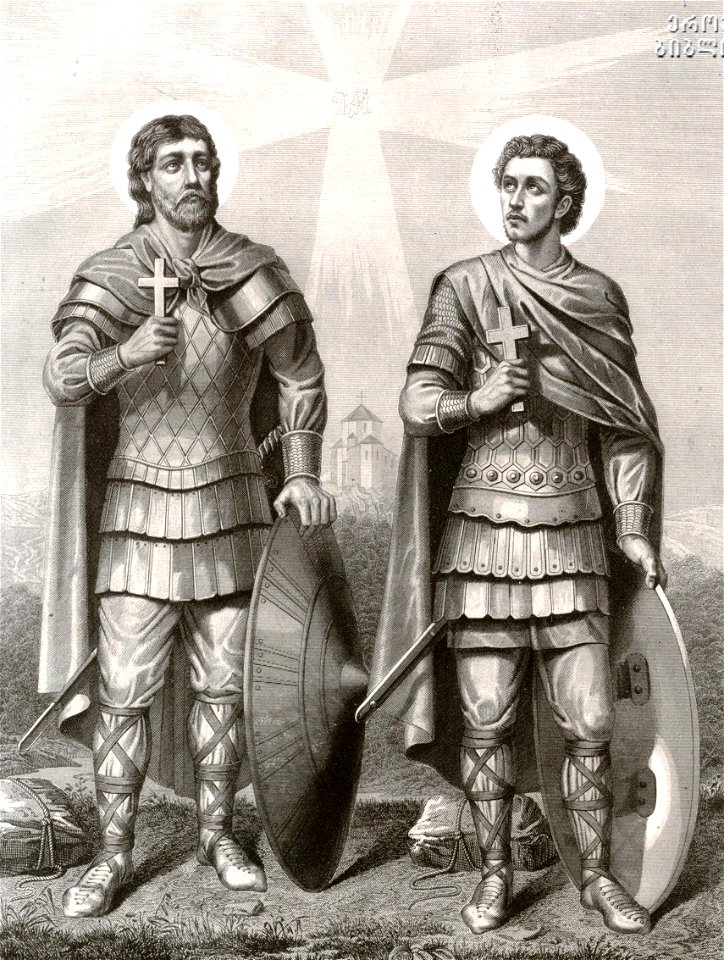 Sabinin. Sts. David and Constantine of Argueti. 1882 (cropped)