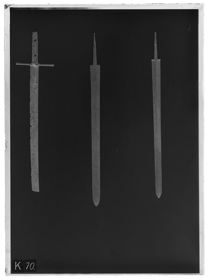 Sabel (defekt), Passau, 1400-talets slut - Livrustkammaren - 43583-negative