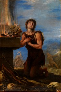 Sacrificio de Abel, de Juan Antonio de Frías y Escalante (Museo del Prado)