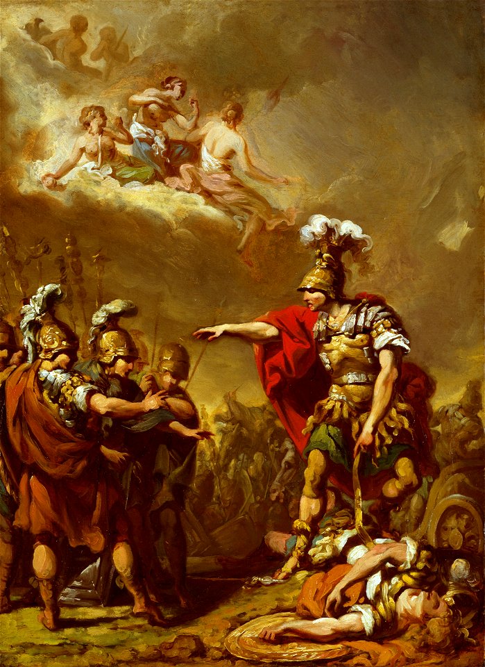 Jacques Henri Sablet - The Death of Pallas - BF.1989.7 - Museum of Fine Arts