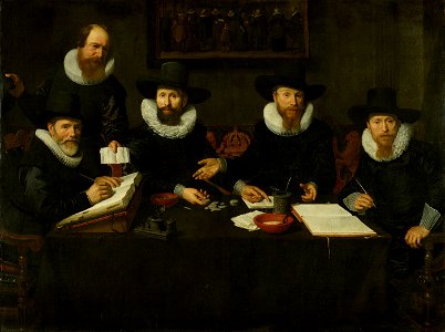 SA 7310-De regenten van het Spinhuis-Vier regenten en de binnenvader van het Spinhuis