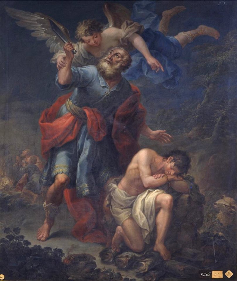 Sacrificio de Isaac, de Isidoro de Tapia (Real Academia de Bellas Artes de San Fernando)