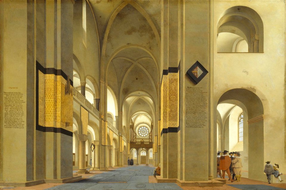 Saenredam - Die Mariakerk in Utrecht, 1638, HK-412