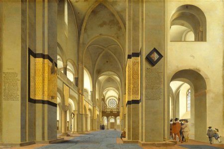 Saenredam - Die Mariakerk in Utrecht, 1638, HK-412