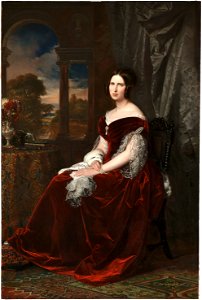 Sabina Seupham Spalding, por Federico de Madrazo