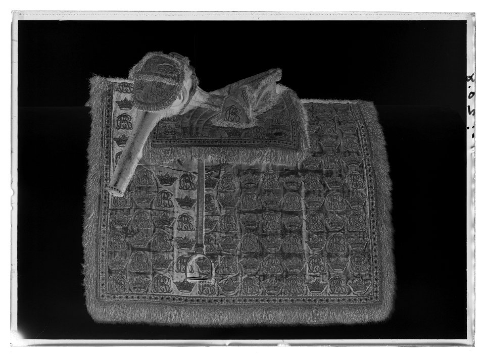 Sadel samh .6437-9,7892-3 - Livrustkammaren - 52734-negative