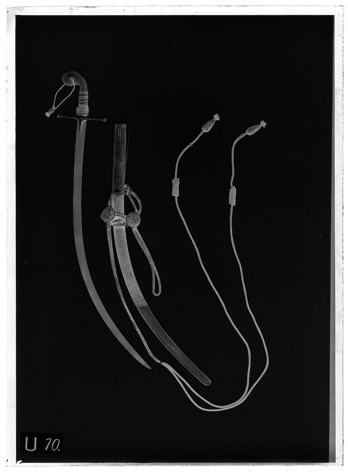 Sabel, shamshir, Persien - Livrustkammaren - 43590-negative