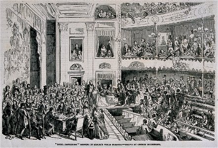 Sadlers Wells Theatre interior 1854