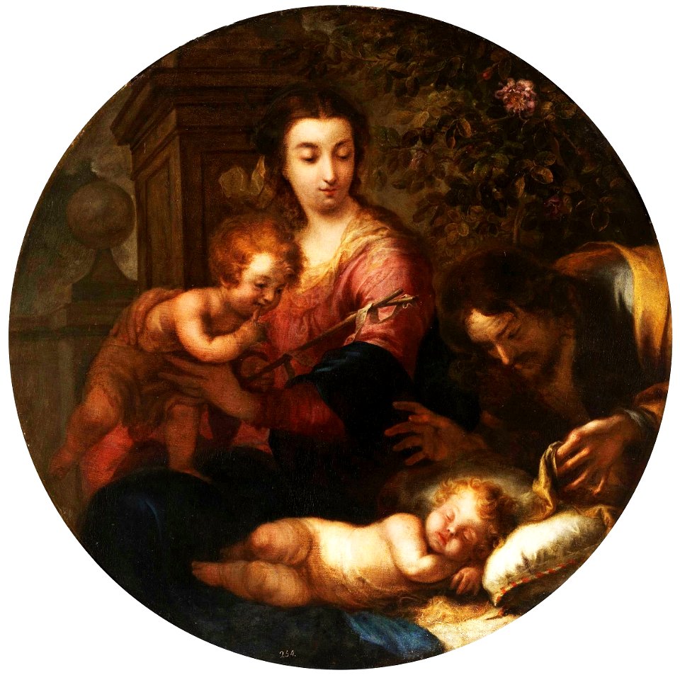 Sagrada Familia, de Miguel Jacinto Meléndez (Museo del Prado)