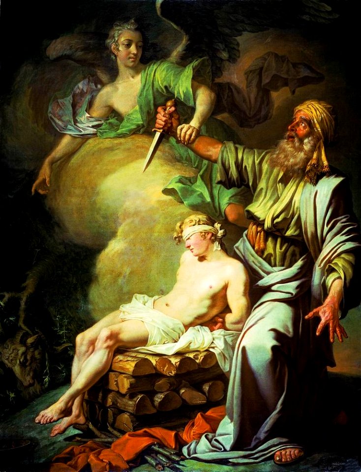 Sacrifice of Isaac by A.Losenko