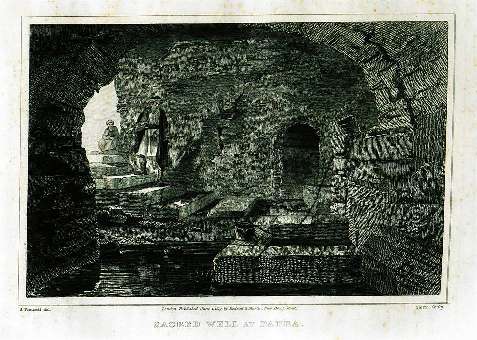 Sacred well at Patra - Dodwell Edward - 1819