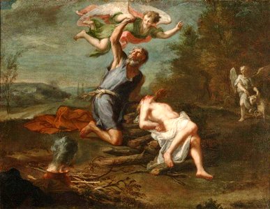 Sacrificio di Isacco - Lanfranco