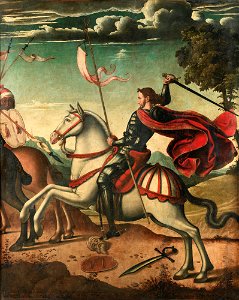 Saint James the Great At the Battle of Clavijo