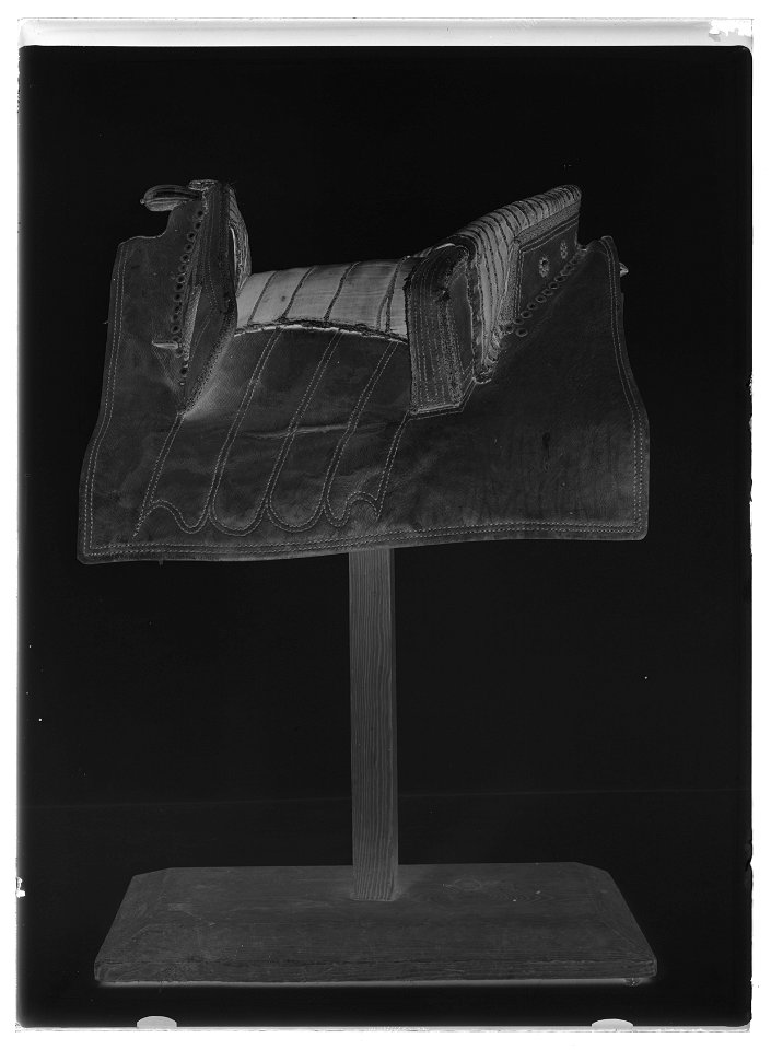 Sadel, bomsadel - Livrustkammaren - 77933-negative