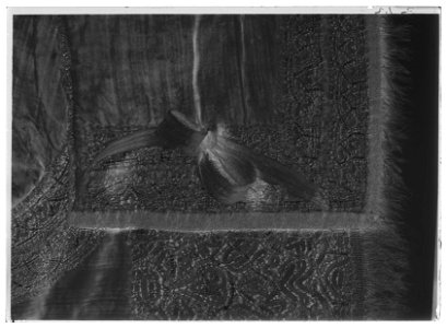 Sadeltäcke rött - Livrustkammaren - 18874-negative