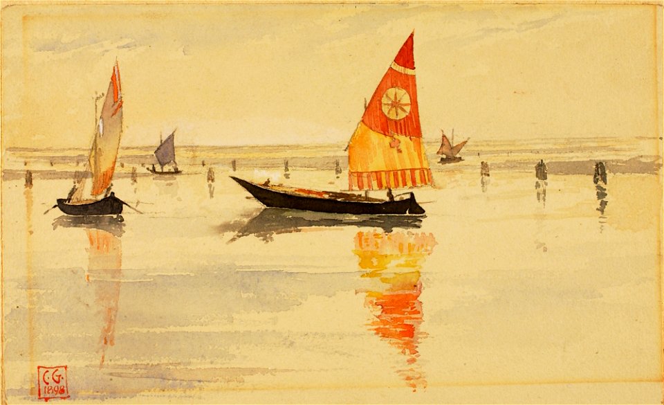 Sailboats Venice SAAM-1962.13.38 1