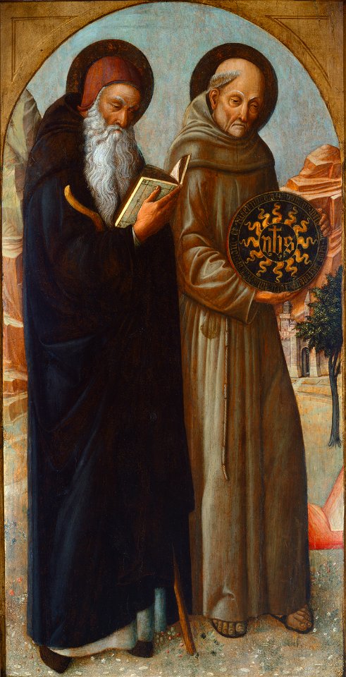 Saint Anthony Abbot and Saint Bernardino of Siena G-05498-001