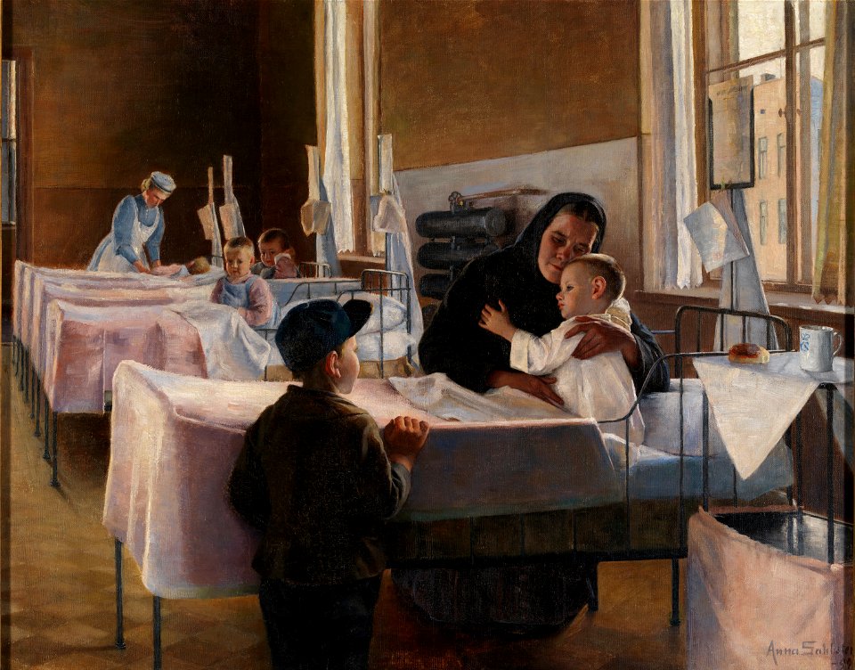 Sahlstén Anna - Surgery in hospital - Google Art Project