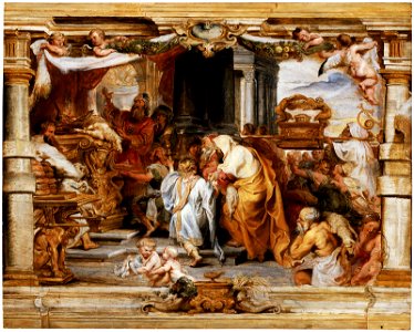 Sacrifice of the Old Covenant Rubens
