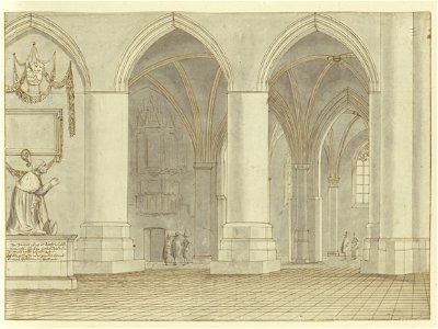 Saenredam - Gegevens cataloguskaartje, 1629, HlmNHA 53000452 recto