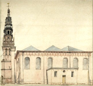 Saenredam - Nieuwe Kerk, geschiedenislokaal023