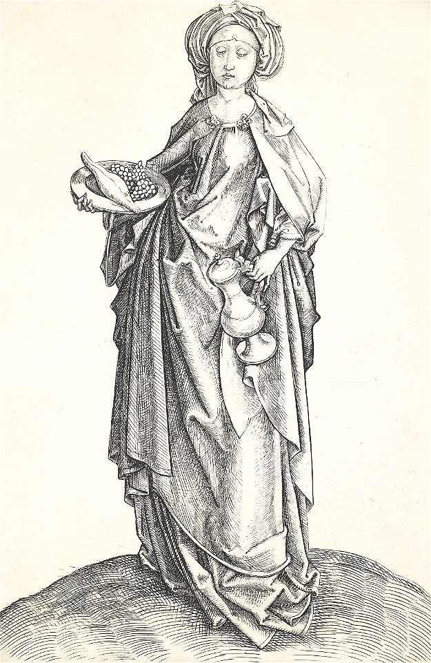 Saint Elizabeth of Hungary by Master IE - BMA