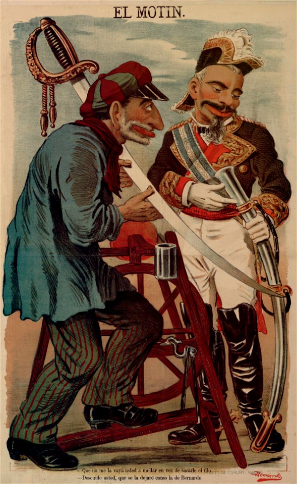 Sagasta y Martínez Campos, de Demócrito
