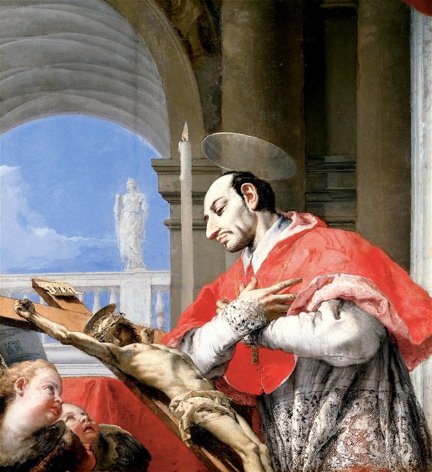Saint Charles Borromeo by GB Tiepolo