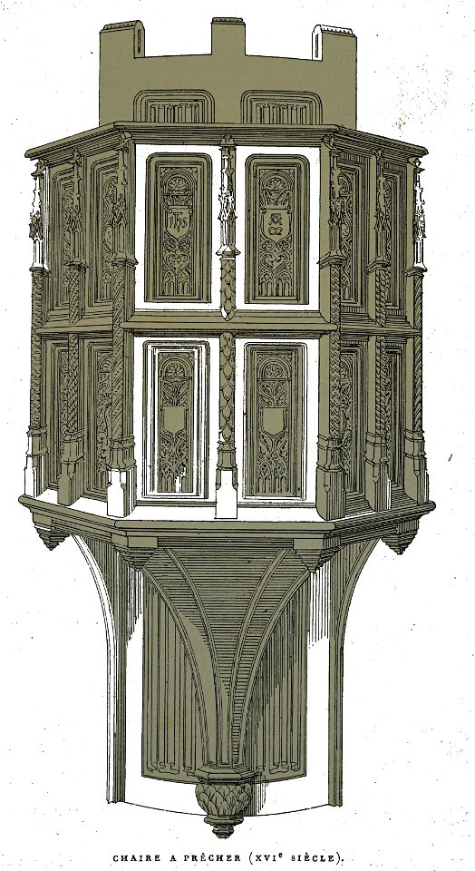 Saint andré prez troyes Chaire 00995