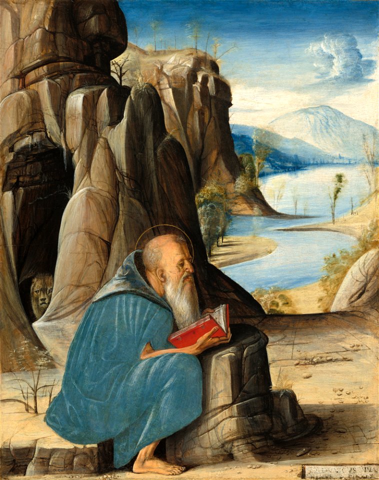 Saint Jerome Reading A33323