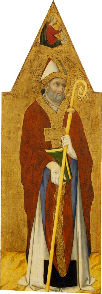 Saint Augustine by Sano di Pietro