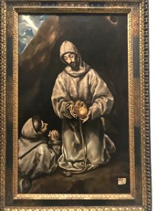 Saint François et Frère Léon