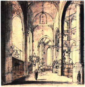 Saenredam - Church Interior, H 180 (PK)