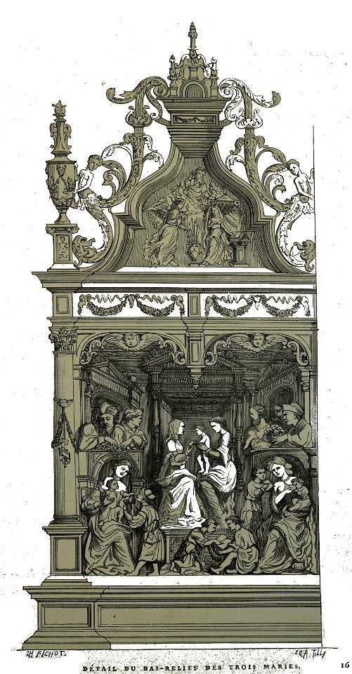 Saint andré prez troyes bas relief 00989