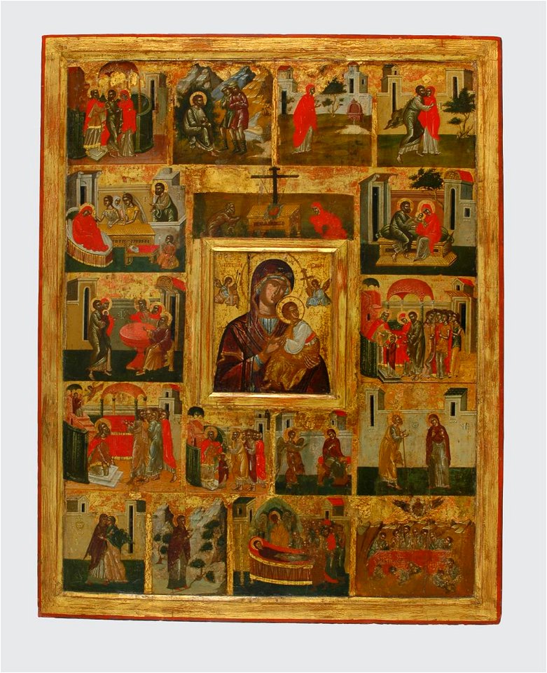 Saint Anna and scenes from the Life of the Virgin